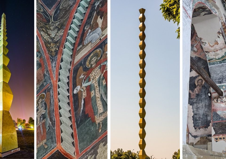 Coloana Infinitului, inspirată, de fapt, din pictura murală a mănăstirii Sucevița?